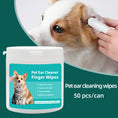 Load image into Gallery viewer, Disposable Pet Ear & Teeth Cleaning Wipes