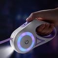 Load image into Gallery viewer, Automatic Retractable Dog Leash with LED Light