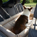 Load image into Gallery viewer, Faux Leather Dog Car Seat