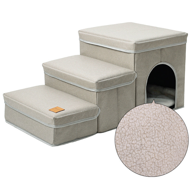 Multifunctional Pet Stairs & Bed