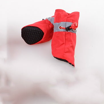 Soft Bottom Waterproof Dog Rain Boots