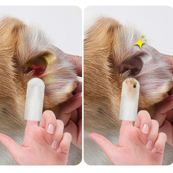 Disposable Pet Ear & Teeth Cleaning Wipes