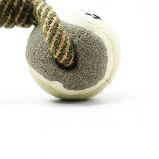 Tennis Twist Chew Toy
