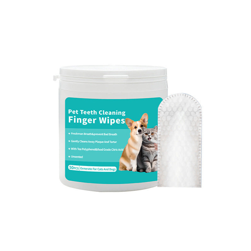 Disposable Pet Ear & Teeth Cleaning Wipes