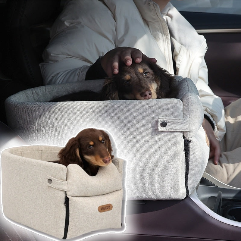 LuxeRide Pet Travel Seat