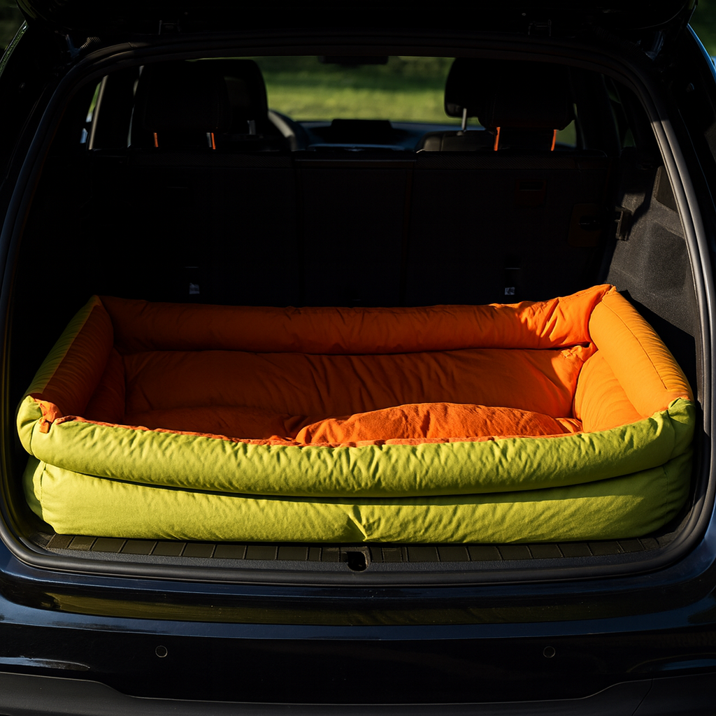 Faux Leather Dog Car Seat