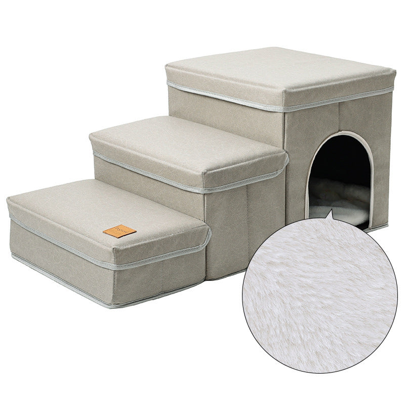Multifunctional Pet Stairs & Bed