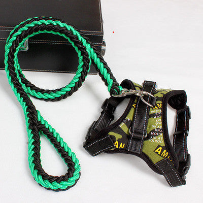 Durable Padded Nylon Dog Harness