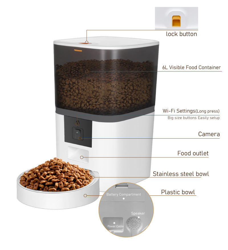 EasyFeed Automatic Feeder for Dogs & Cats