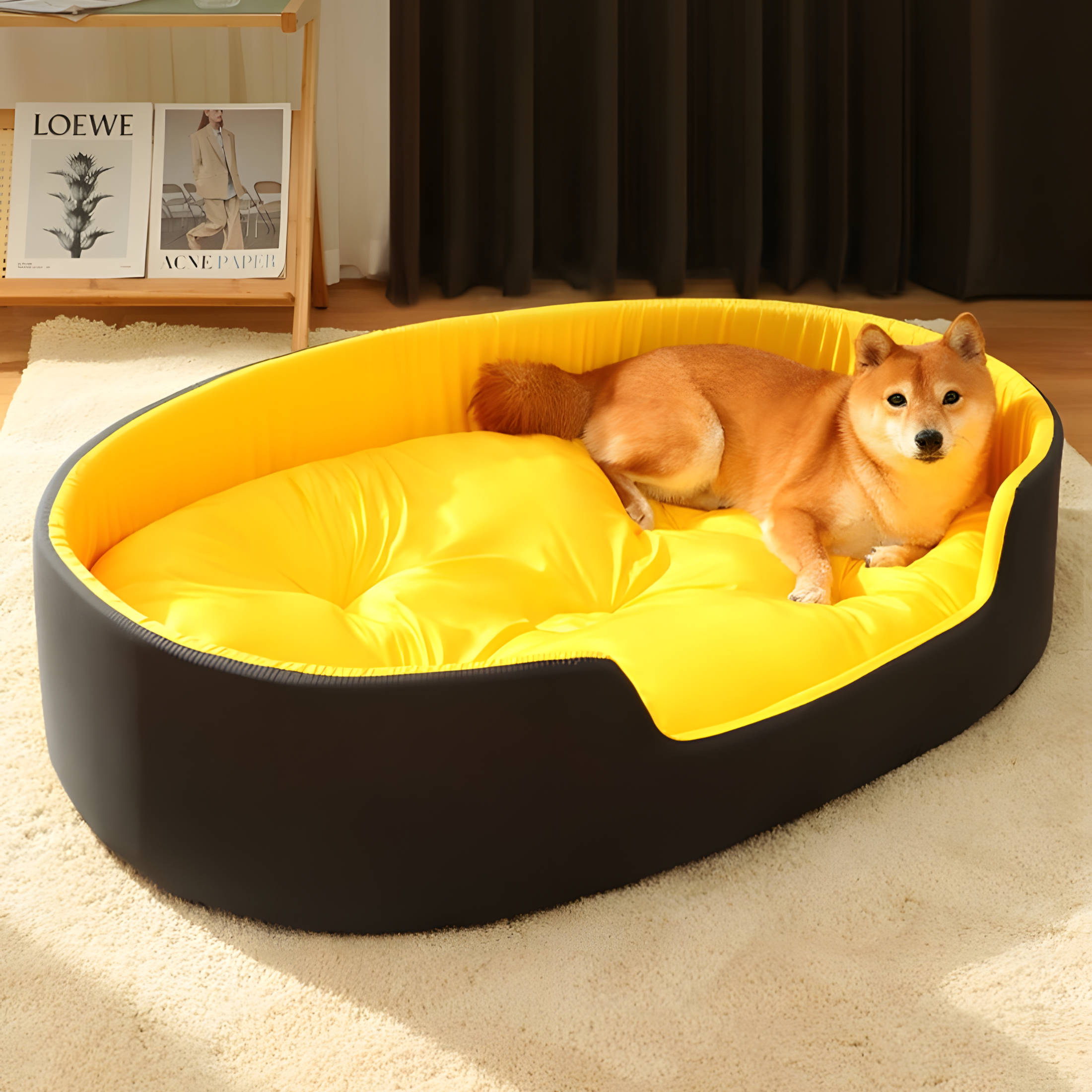Cozy Plush Pet Nest Bed