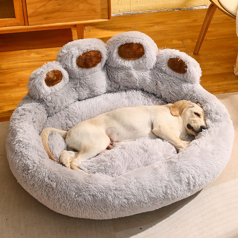 Fleece-Lined Pet Bed mattress