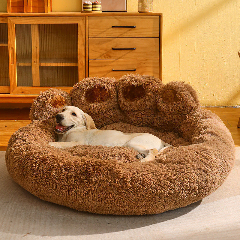 Fleece-Lined Pet Bed mattress