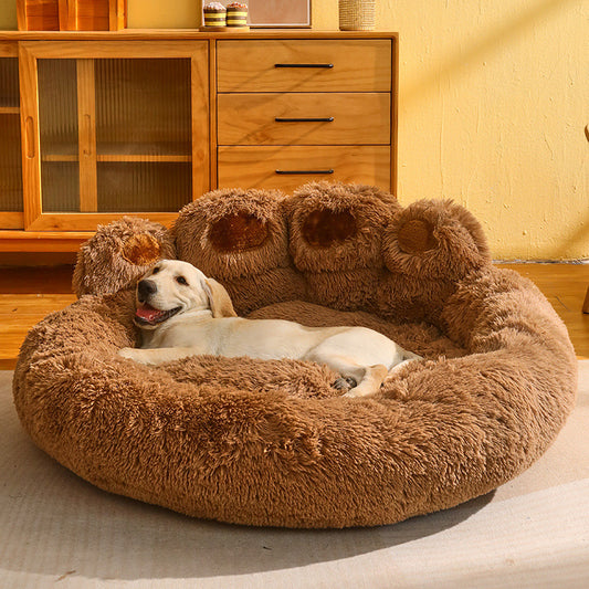 Fleece-Lined Pet Bed mattress